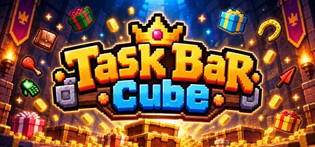 Task Bar Cube のSteam公式ストア掲載画像